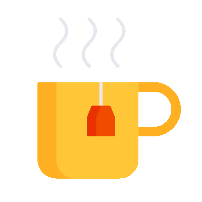 Steaming chai cup animation